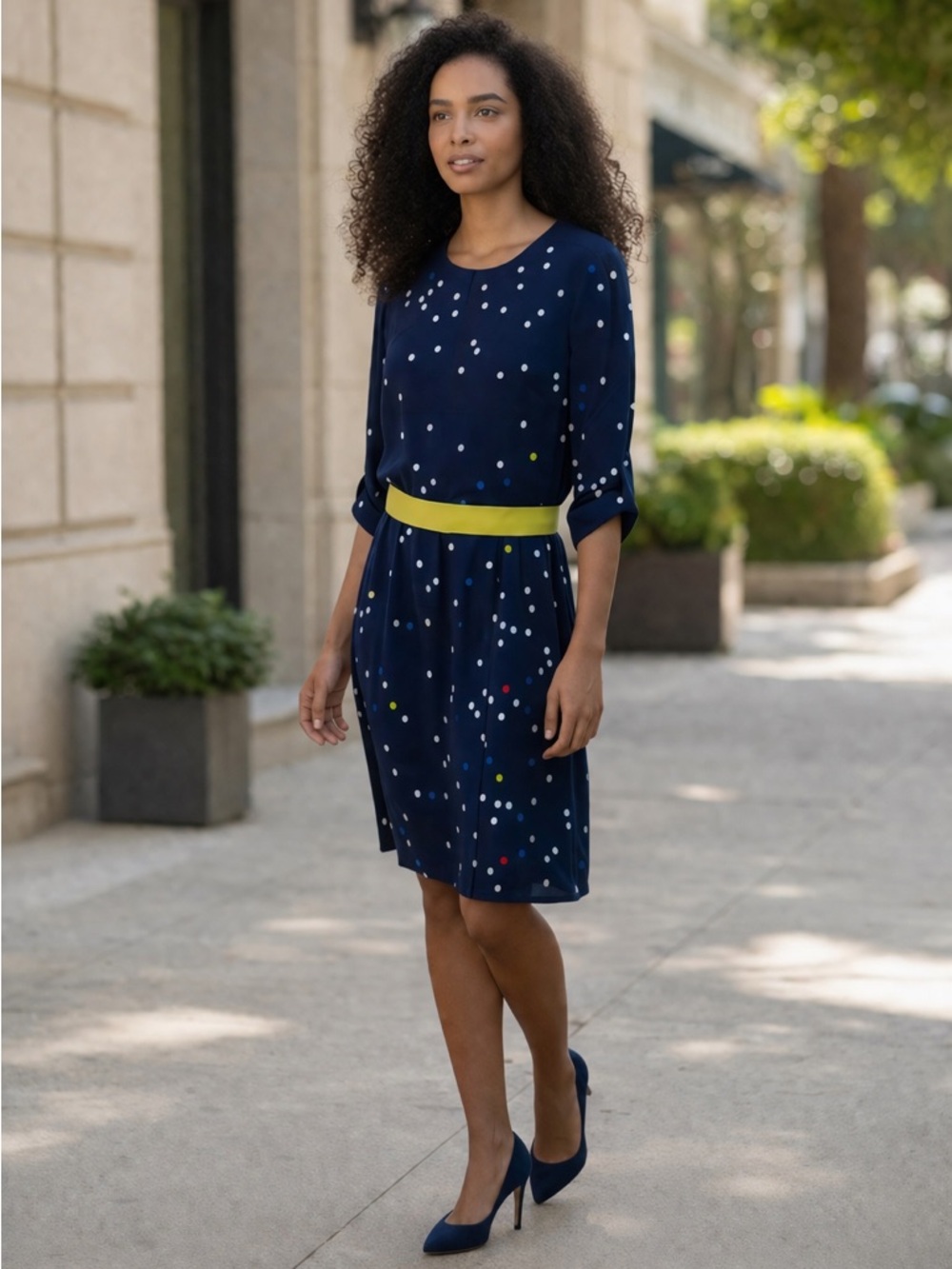 Preen by Thornton Bregazzi Polka Dot Dress